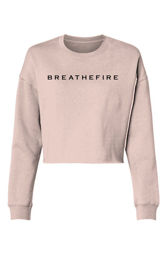 BreatheFire Lightweight Cropped Crew