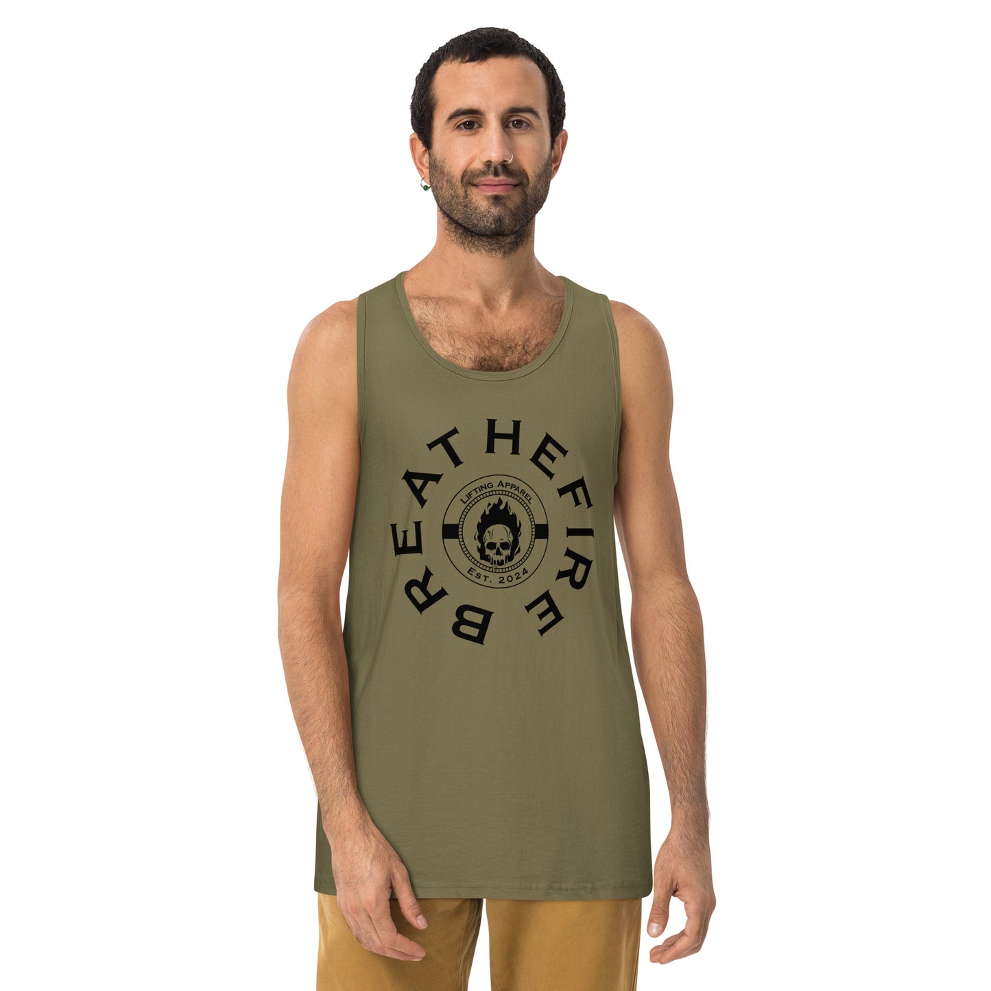 BreatheFire Men’s premium tank top