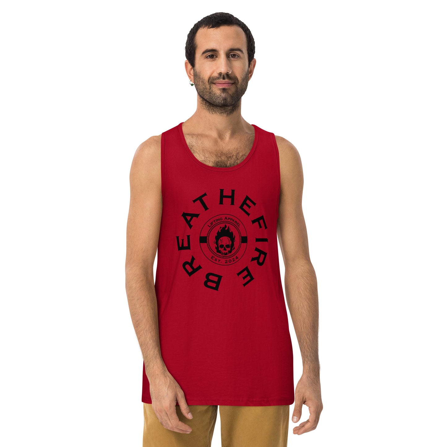 BreatheFire Men’s premium tank top